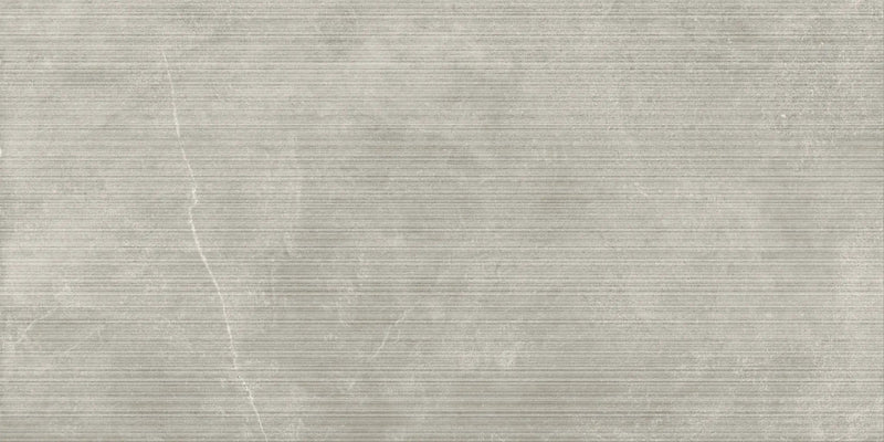 Veneer World Atelier Journey Line Modern Grey Stone Look Porcelain Accent Tiles 24x48 by landmarkceramics