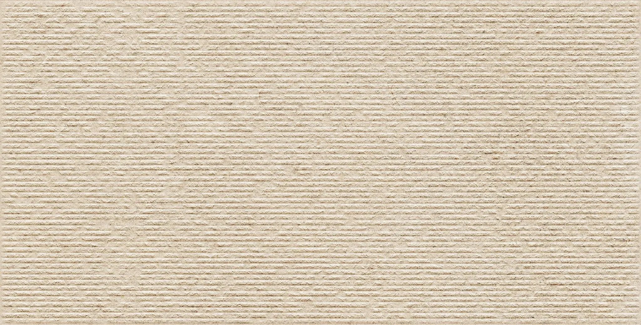 Veneer World Atelier Mood Sand Combed Limestone Look Porcelain Accent Tiles 12x24 by landmarkceramics