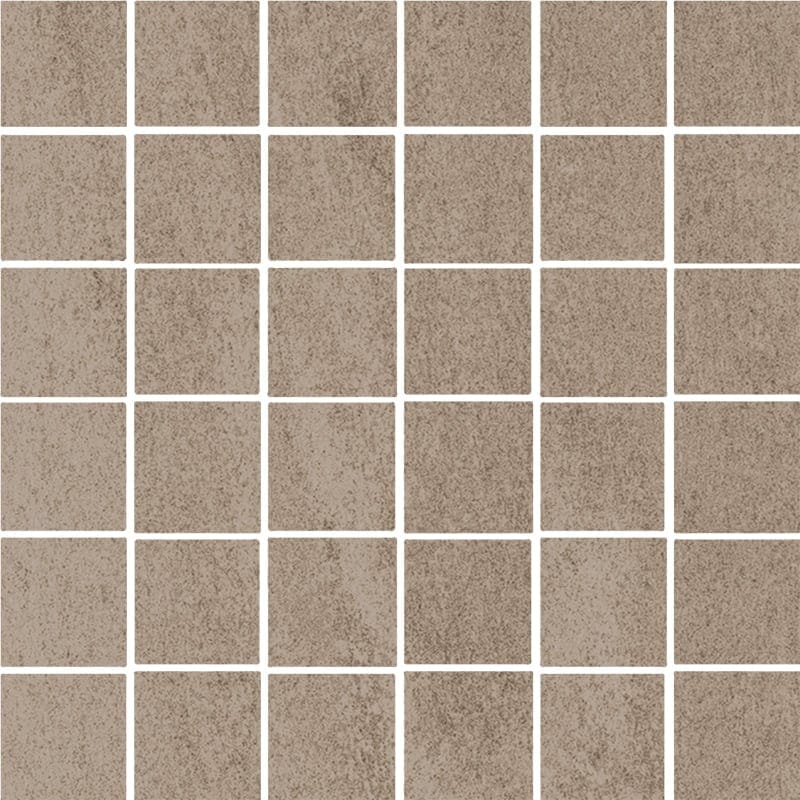 Atelier Taupe Honed 2x2 Porcelain Honed 12x12 Mosaics