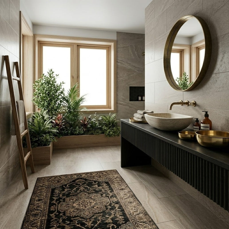 Atelier Toupe Lappato Concrete Look Porcelain Tiles 12x24 Porcelain Lappato 12x24 Tiles — 2