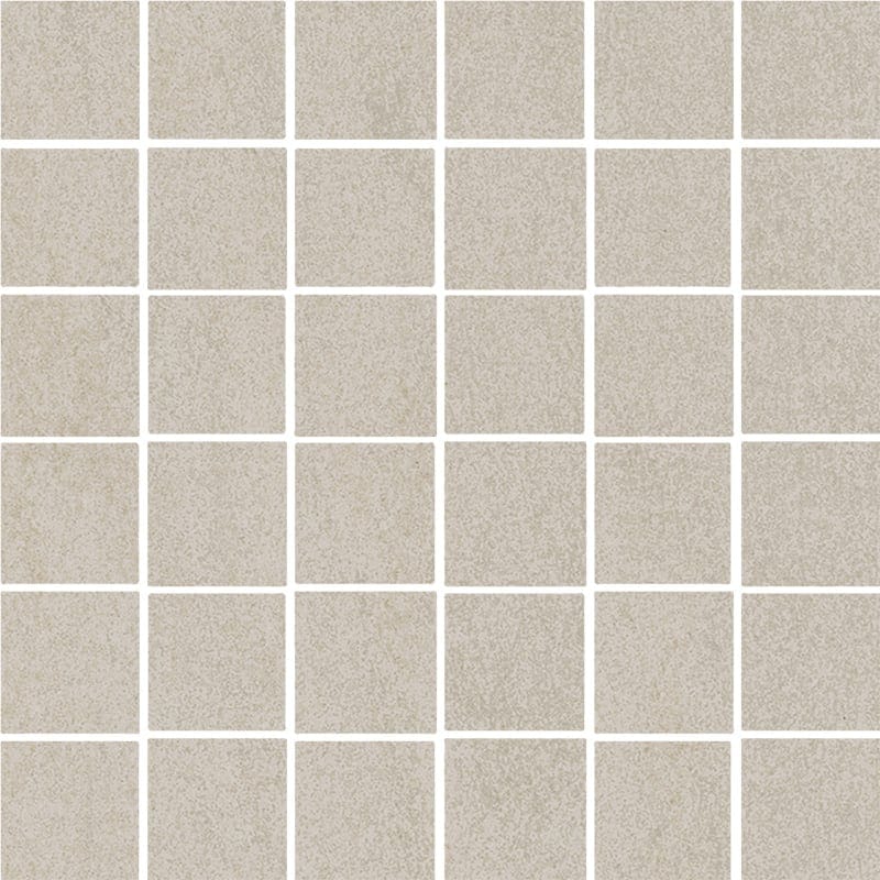 Atelier White Honed 2x2 Porcelain Honed 12x12 Mosaics