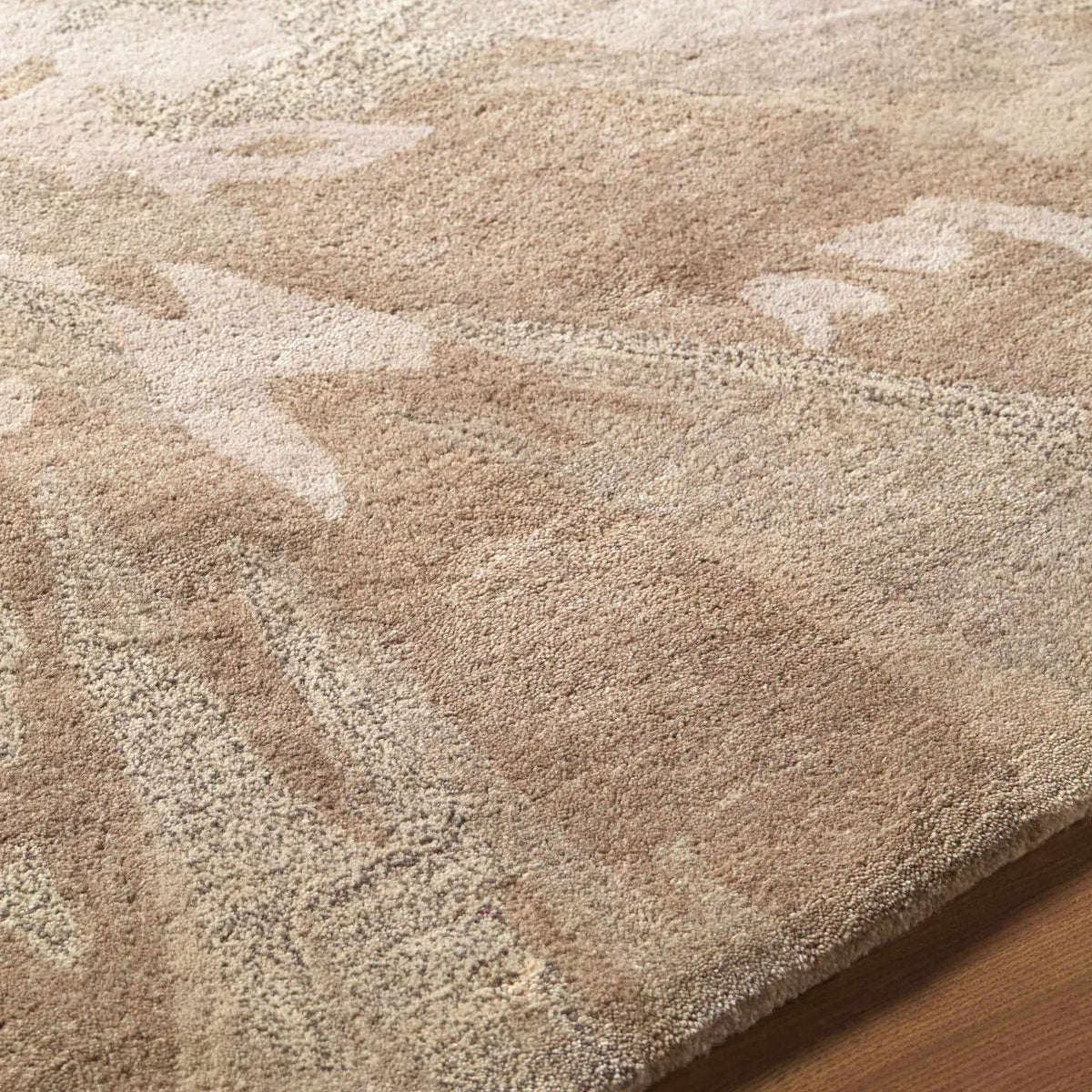 Ilfeld Athena Gray Floral Wool Rug, photo 11 of 13
