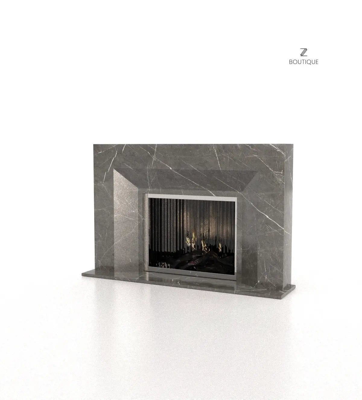 Athena Fireplace by Zicana Boutique