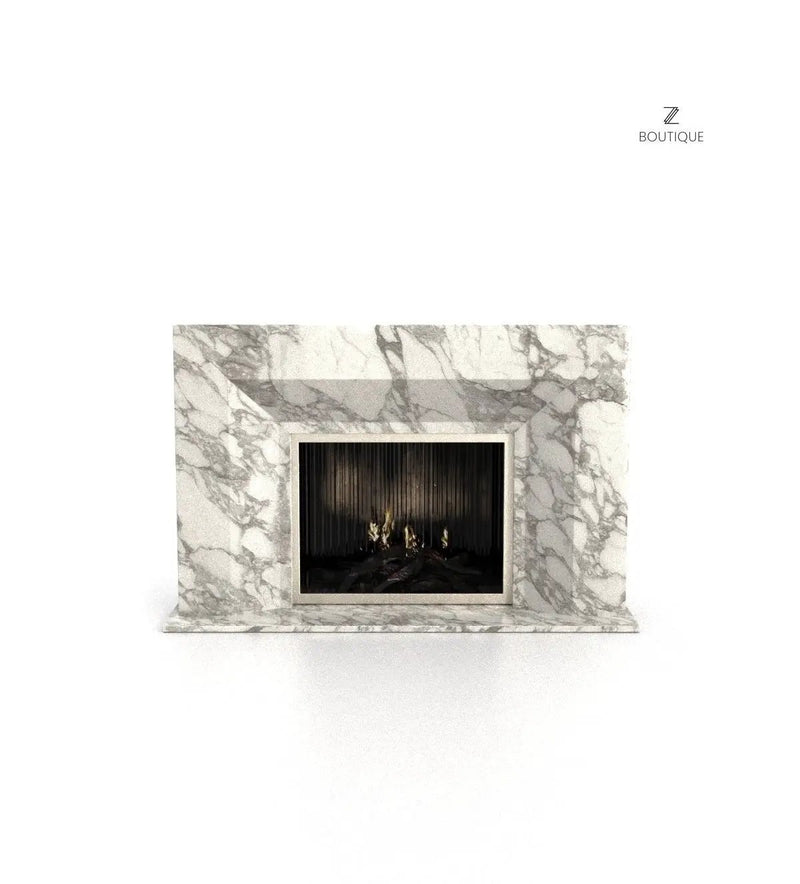 Athena Fireplace by Zicana Boutique