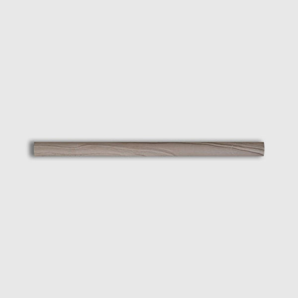 Athens Grey Dark Honed Bullnose Marble Moldings 3/4x12