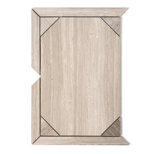 Athens Grey Light Honed Serie Parquet Marble Mosaics 12 1/4x16 3/16