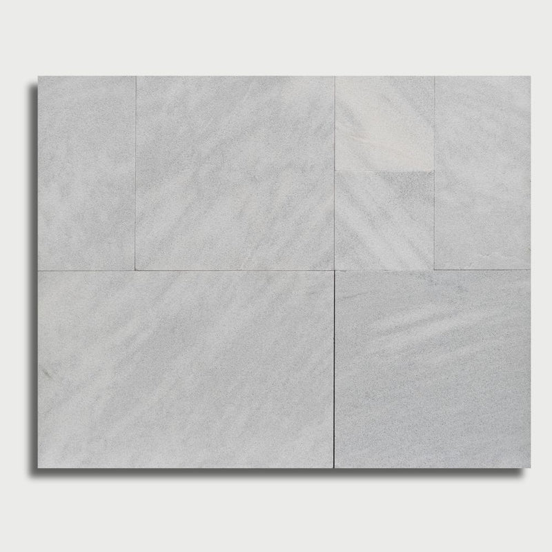 Atlantic Blue Sandblasted French Pattern Marble Pavers French Pattern Marble Various Pavers