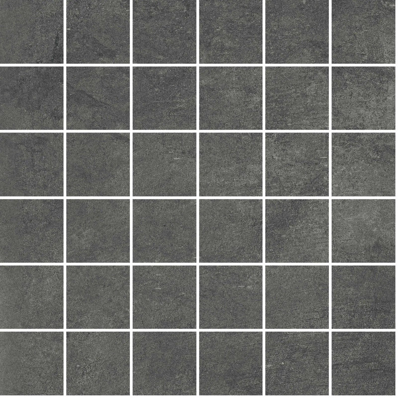 Attitude Dark Grey Bullnose Concrete Look Porcelain Moldings 3x24 by landmarkceramics