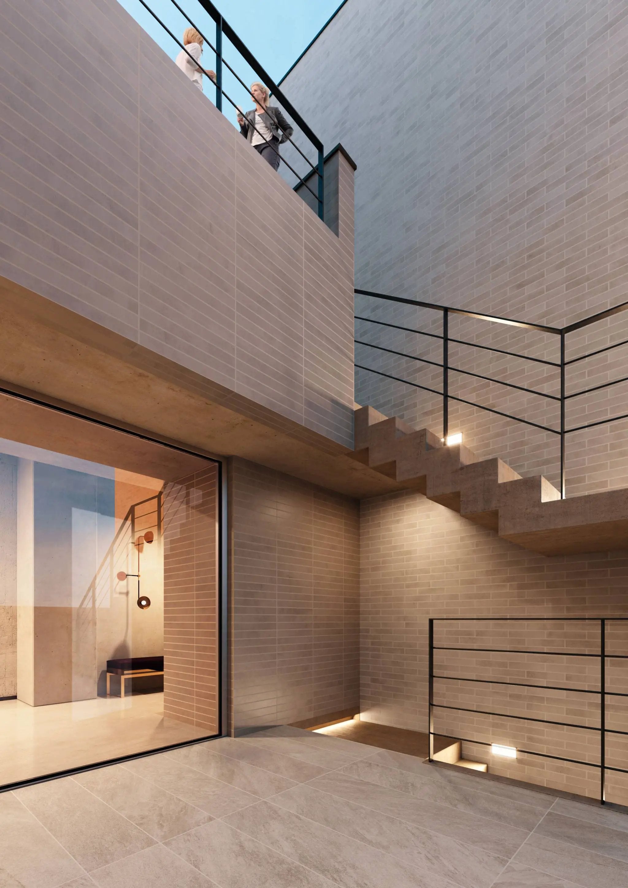 Attitude Light White Concrete Look Porcelain Tiles 12x24 by landmarkceramics