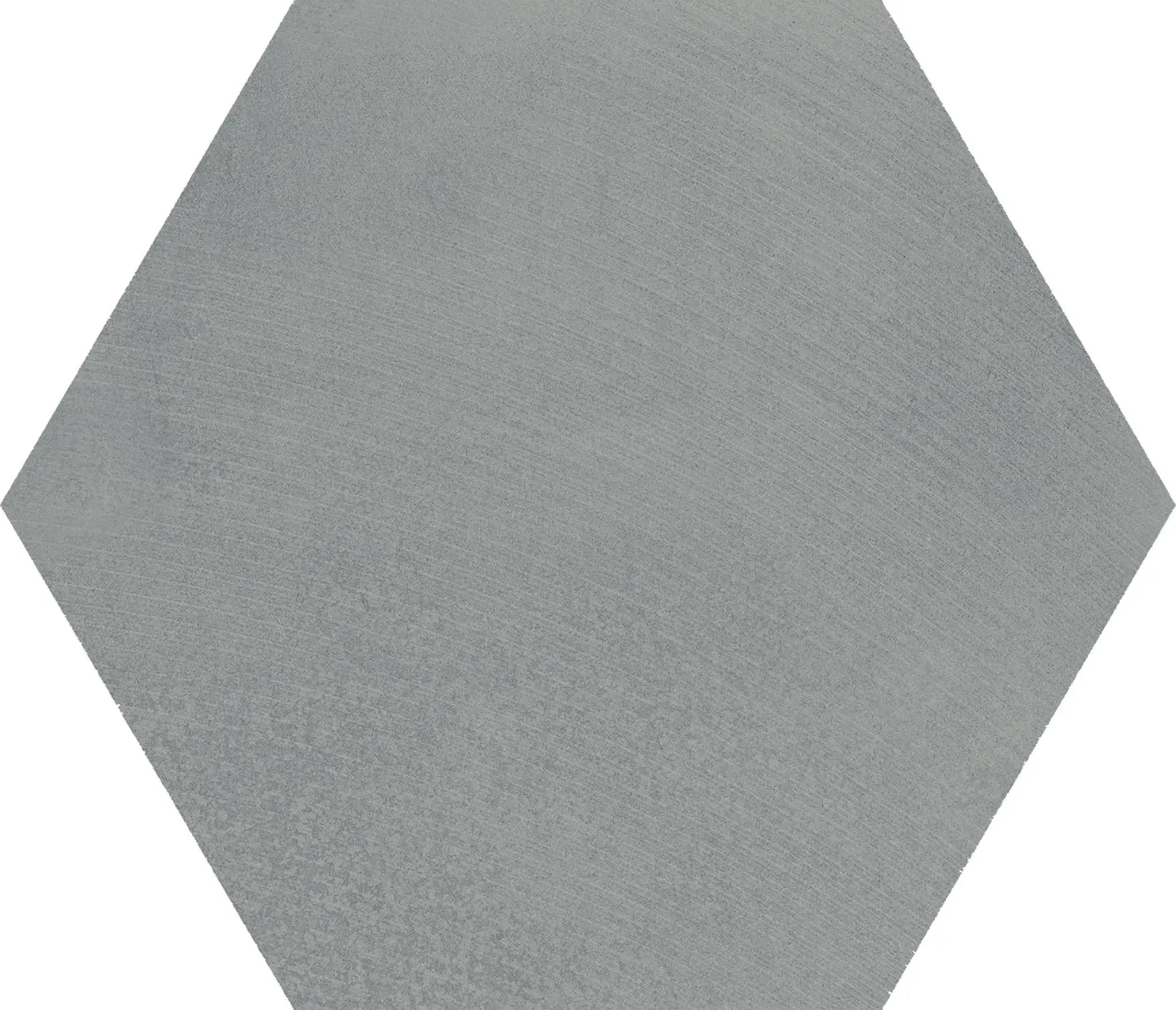 Attitude Simply Grey Hexagon 8 1/ Concrete Look Porcelain Tiles 8.5x10 by landmarkceramics