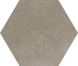 Attitude Warm Sand Hexagon 8 1/ Concrete Look Porcelain Tiles 8.5x10