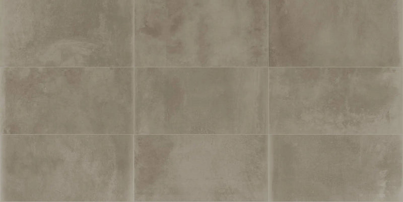 Attitude Warm Sand Hexagon 8 1/ Concrete Look Porcelain Tiles 8.5x10 by landmarkceramics