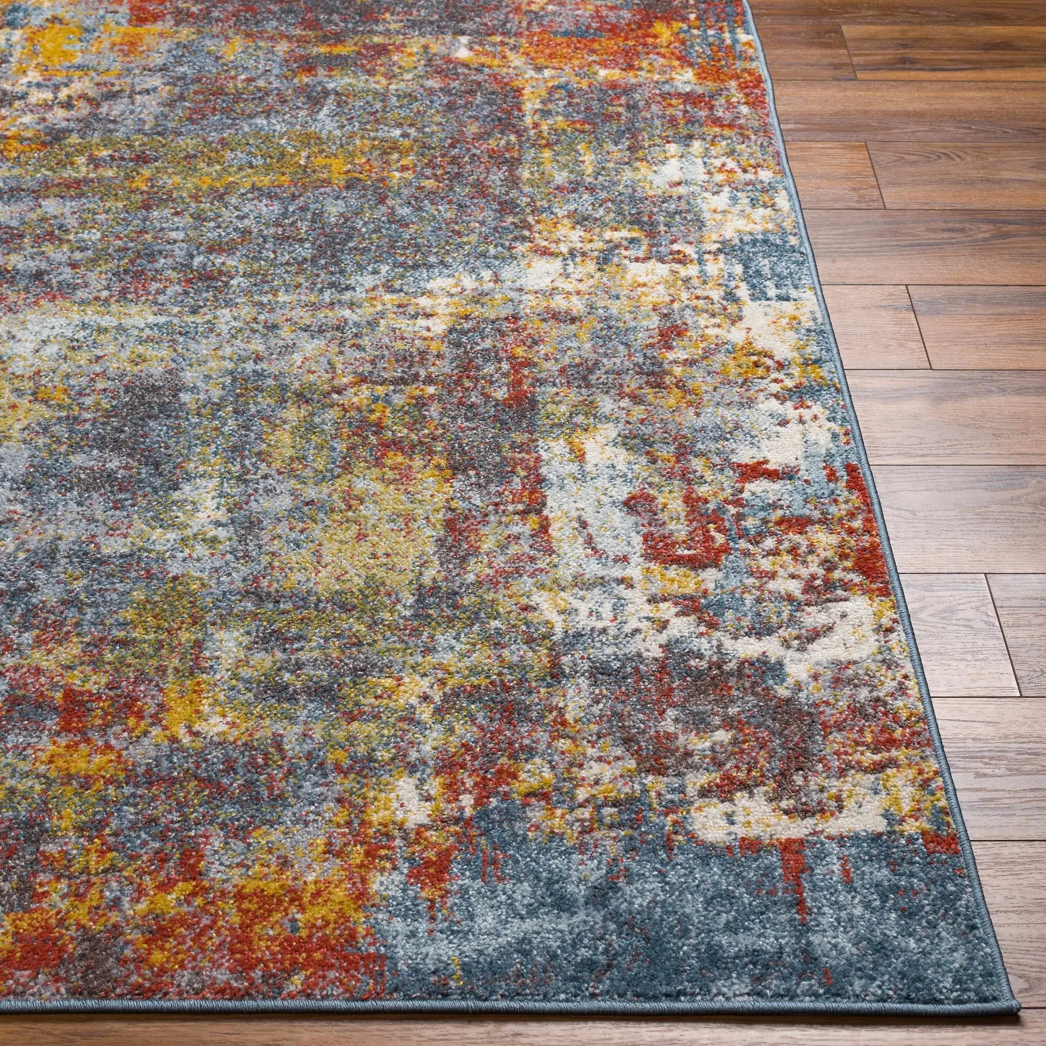 Auckley Colorful Abstract Area Rug by Boutique Rugs