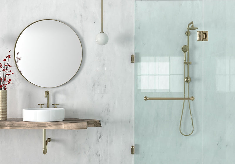 Avalon Polished Marble Slab Random 3/4 room scene 3