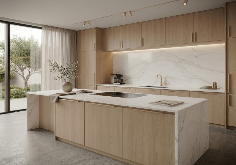 Avalon Polished Marble Slab Random 3/4 room scene 5