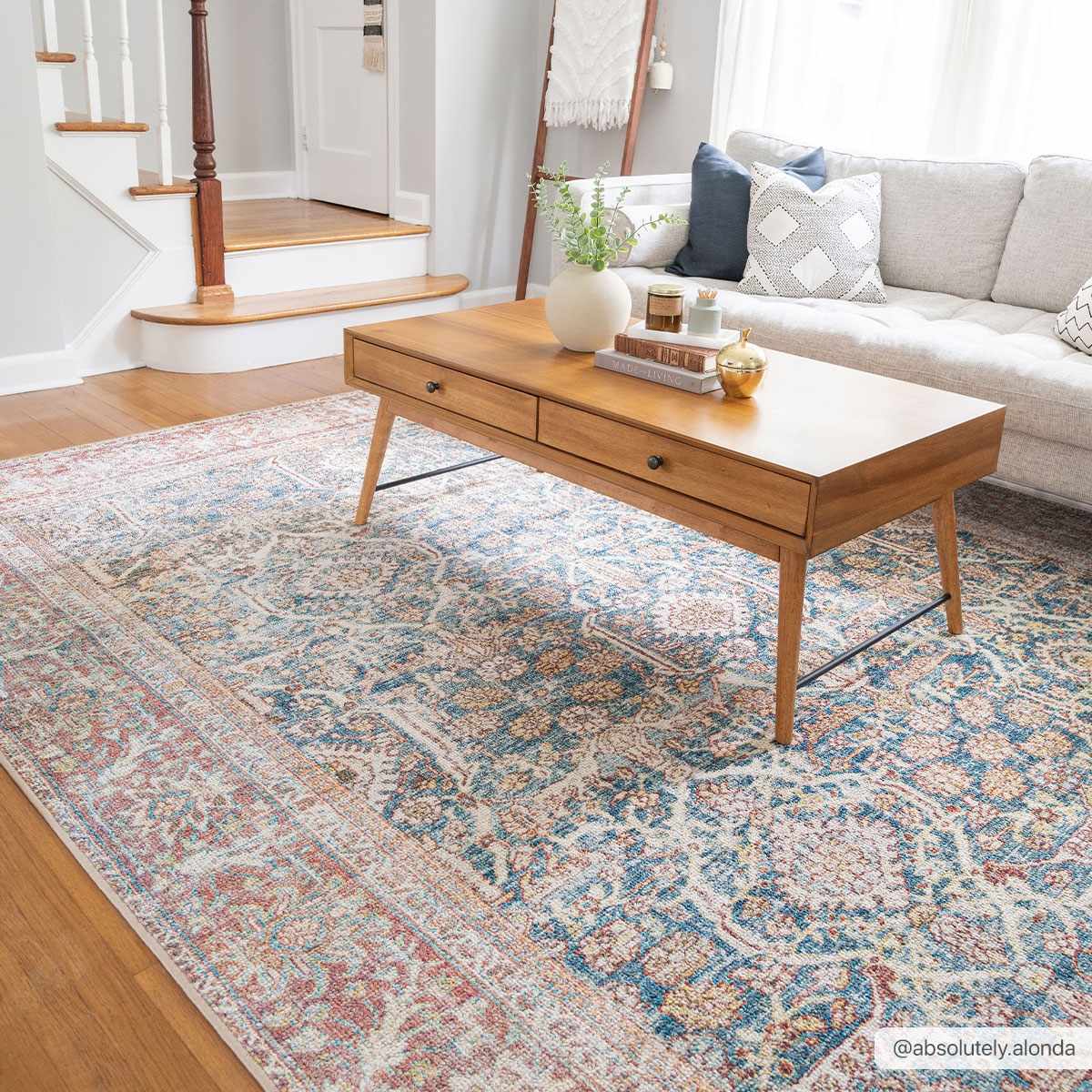 Avel Washable Area Rug - Clearance by Boutique Rugs