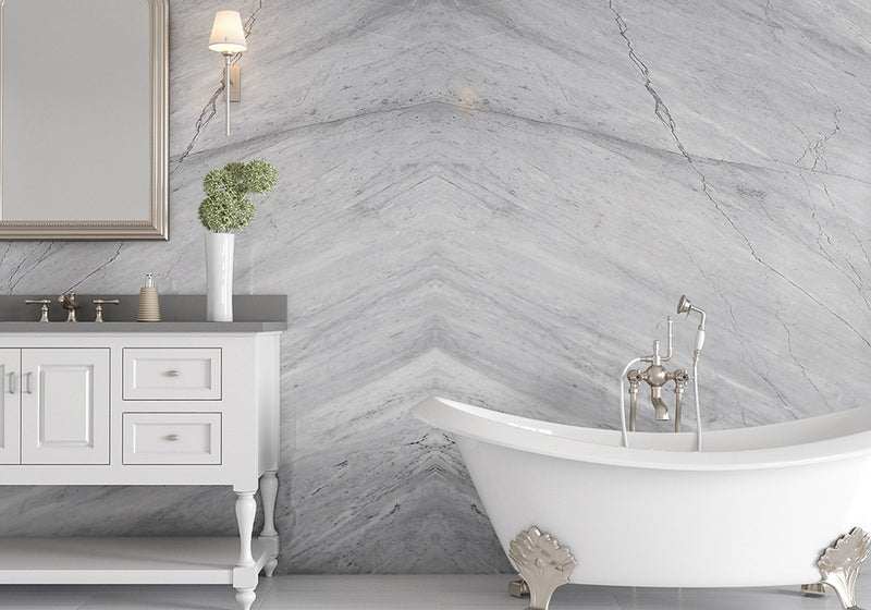 Avenza Honed Marble Slab Random 1 1/4 room scene