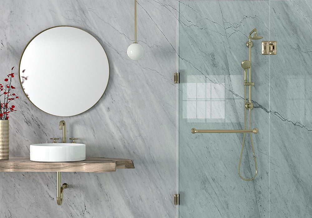 Avenza Honed Marble Slab Random 1 1/4 room scene 3