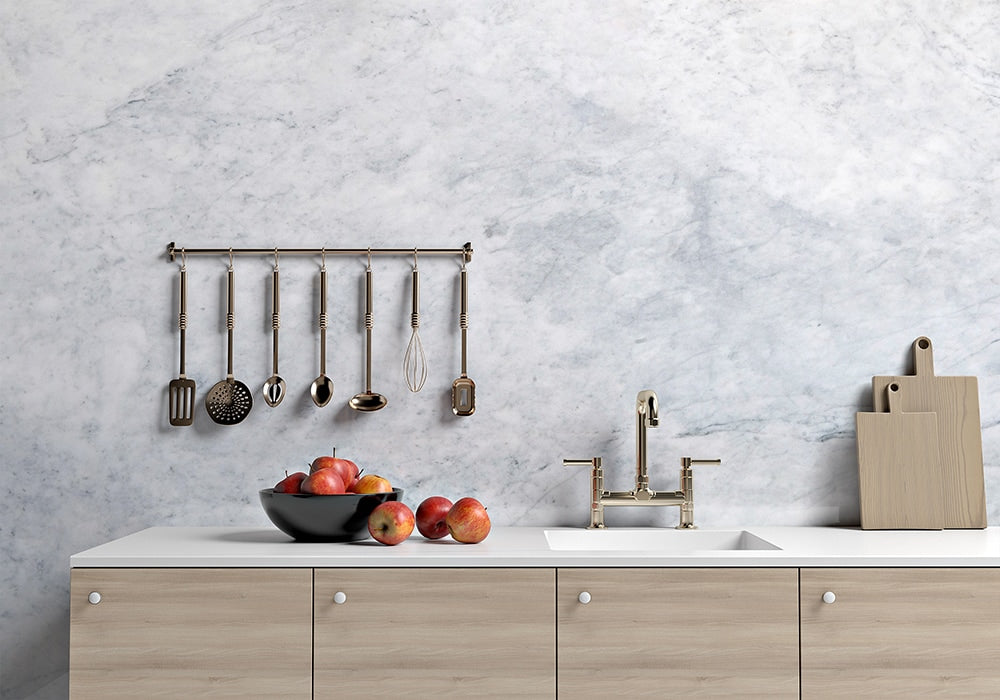 Avenza Honed Marble Slab Random 3/4 room scene 2
