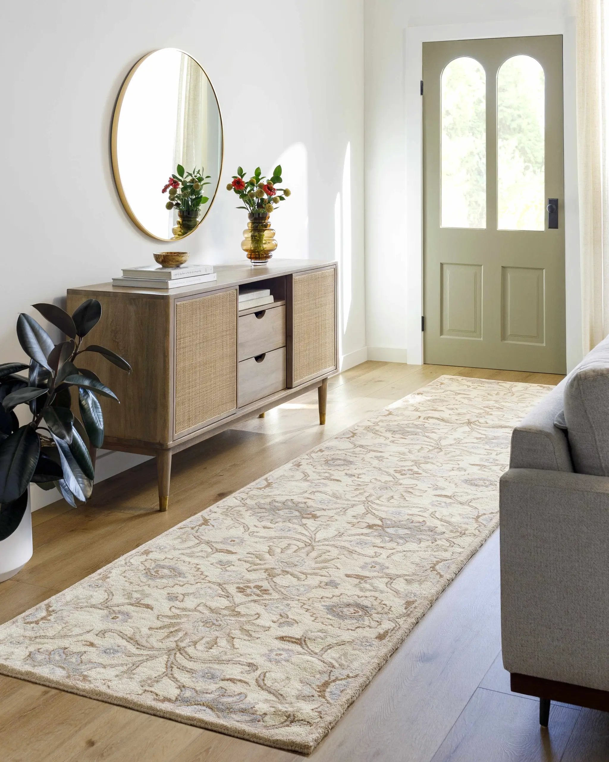 Conesus Hand Tufted Ivory 1109 Wool Rug by Boutique Rugs