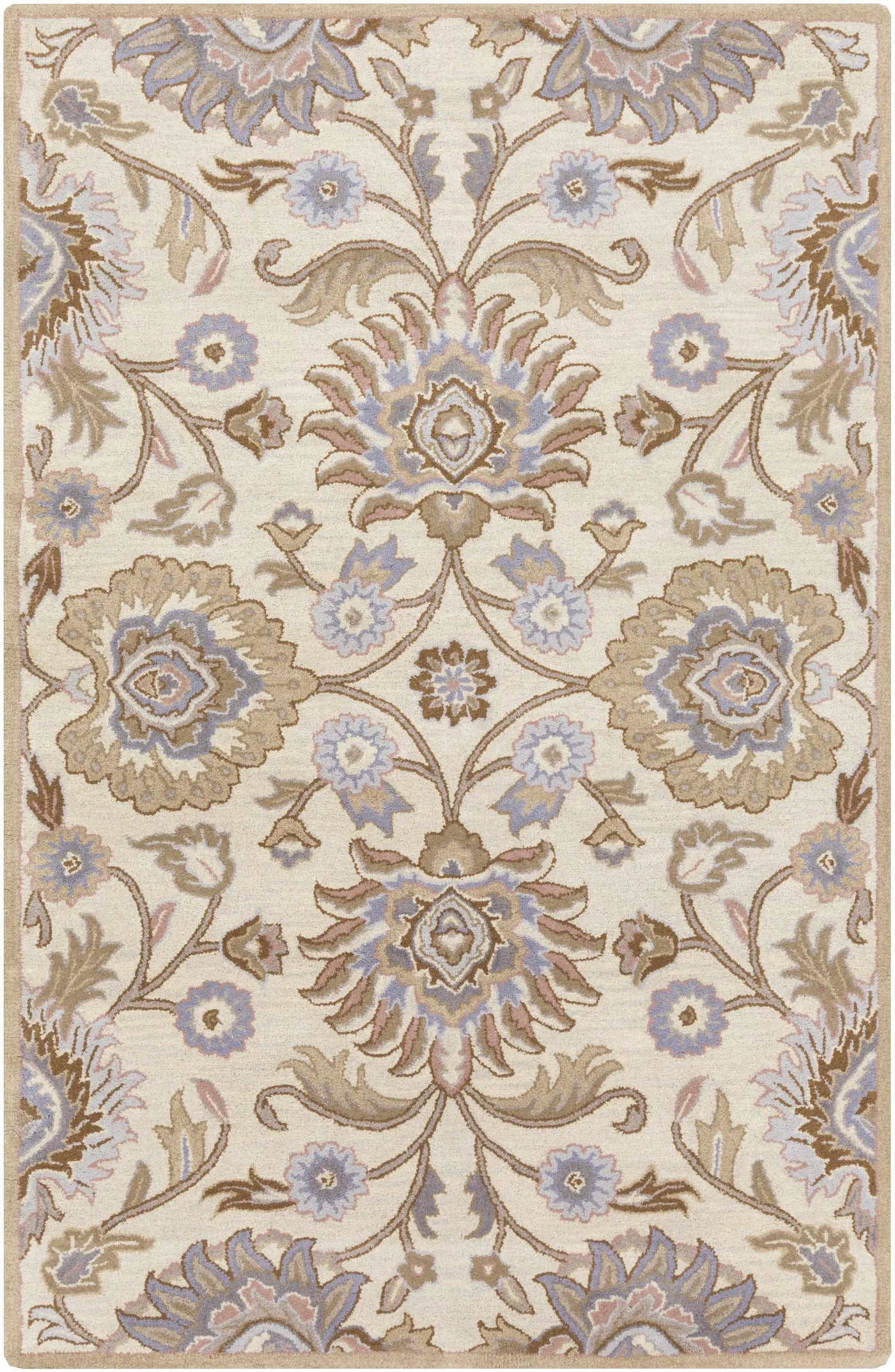 Conesus Hand Tufted Ivory 1109 Wool Rug by Boutique Rugs