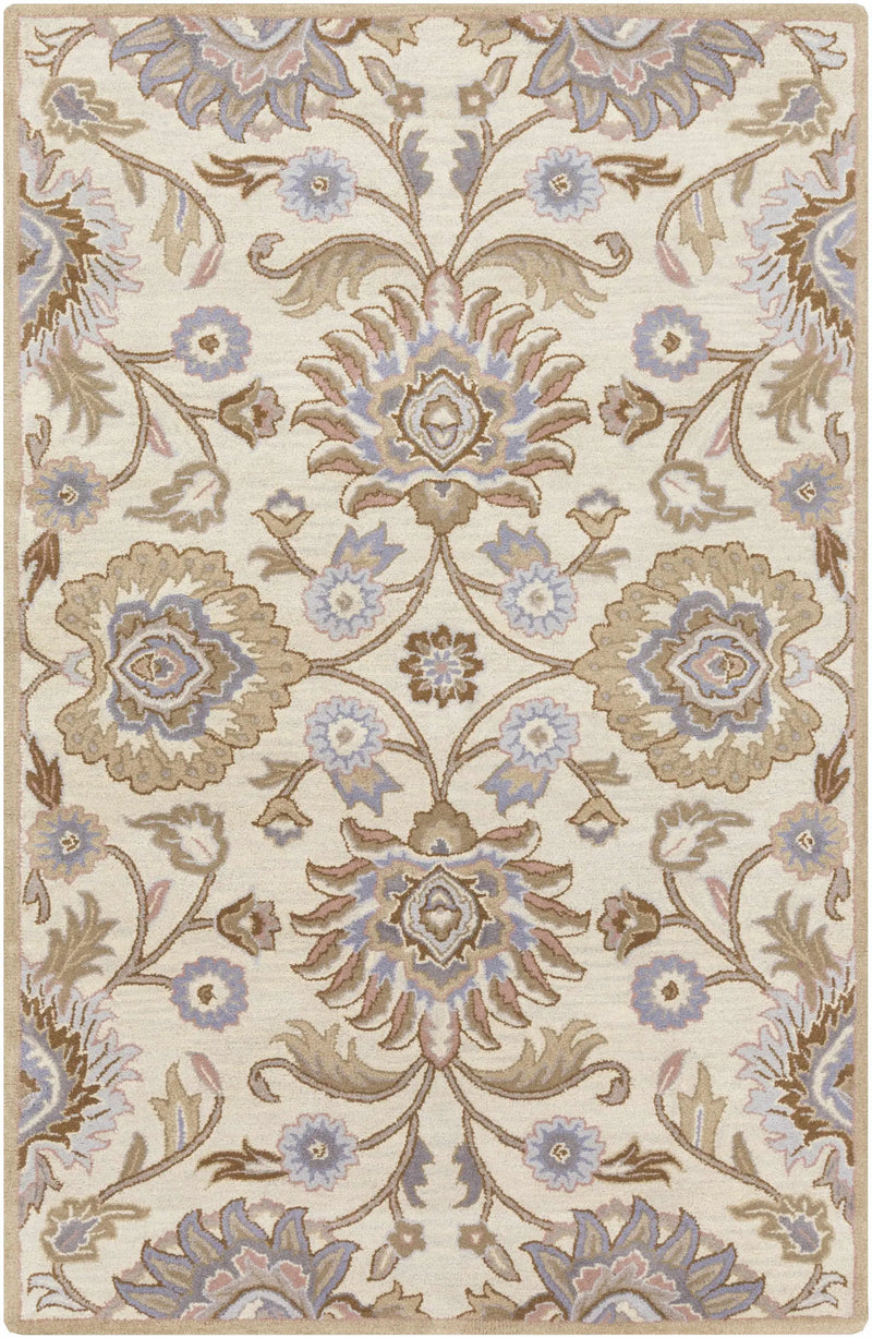 Conesus Hand Tufted Ivory 1109 Wool Rug by Boutique Rugs