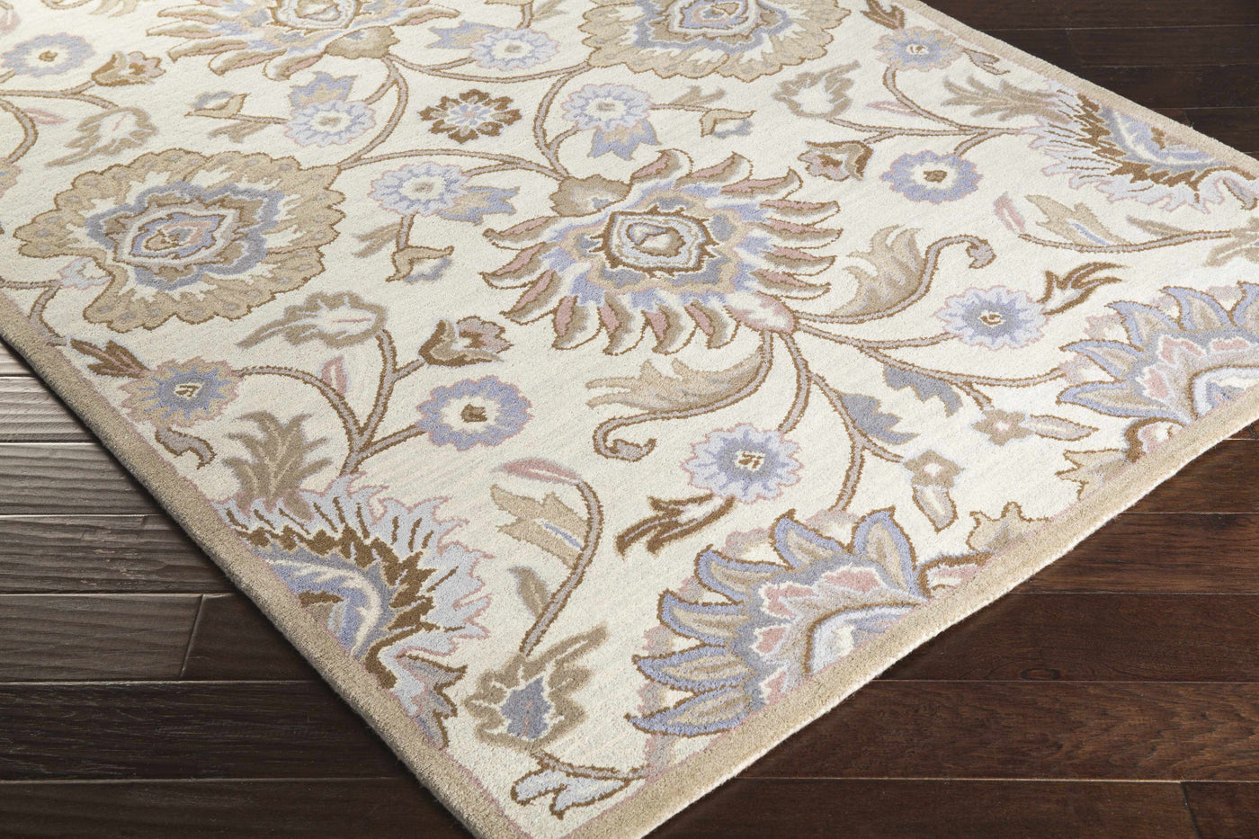 Conesus Hand Tufted Ivory 1109 Wool Rug by Boutique Rugs