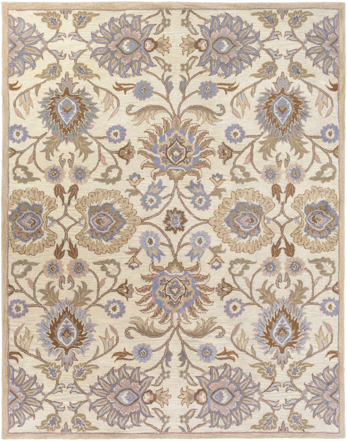 Conesus Hand Tufted Ivory 1109 Wool Rug by Boutique Rugs