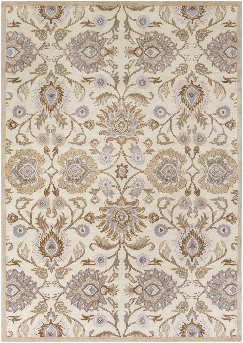 Conesus Hand Tufted Ivory 1109 Wool Rug by Boutique Rugs