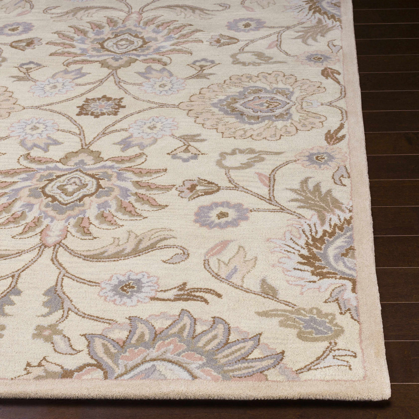 Conesus Hand Tufted Ivory 1109 Wool Rug by Boutique Rugs