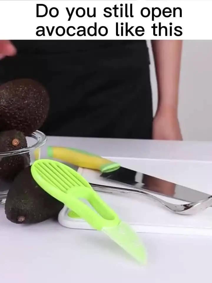 Avocado Peeler - 3-in-1 Plastic by House Of Avana