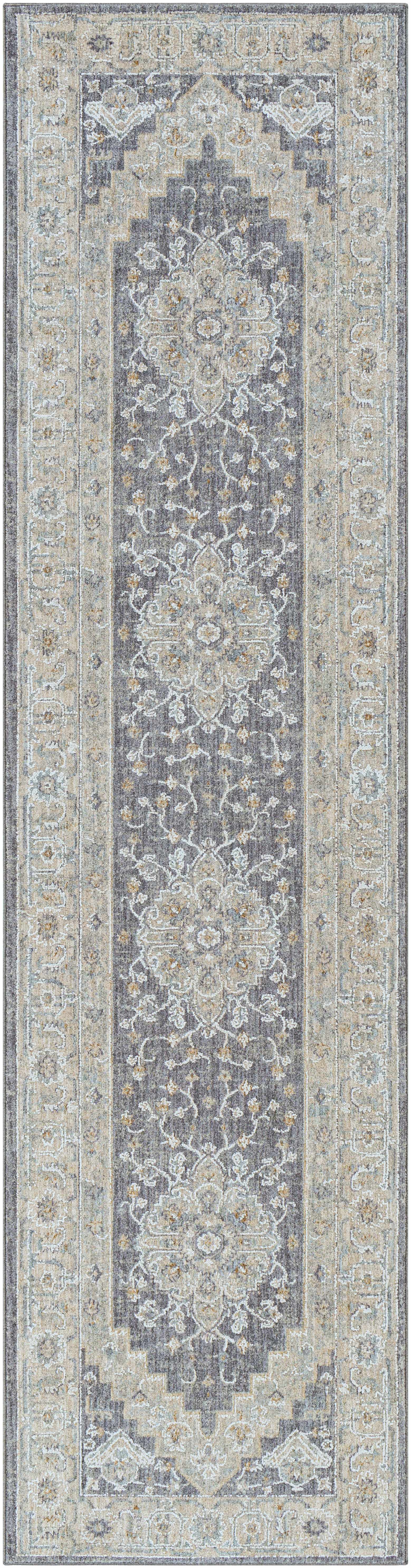 Sema Blue Medallion Rug by Hauteloom