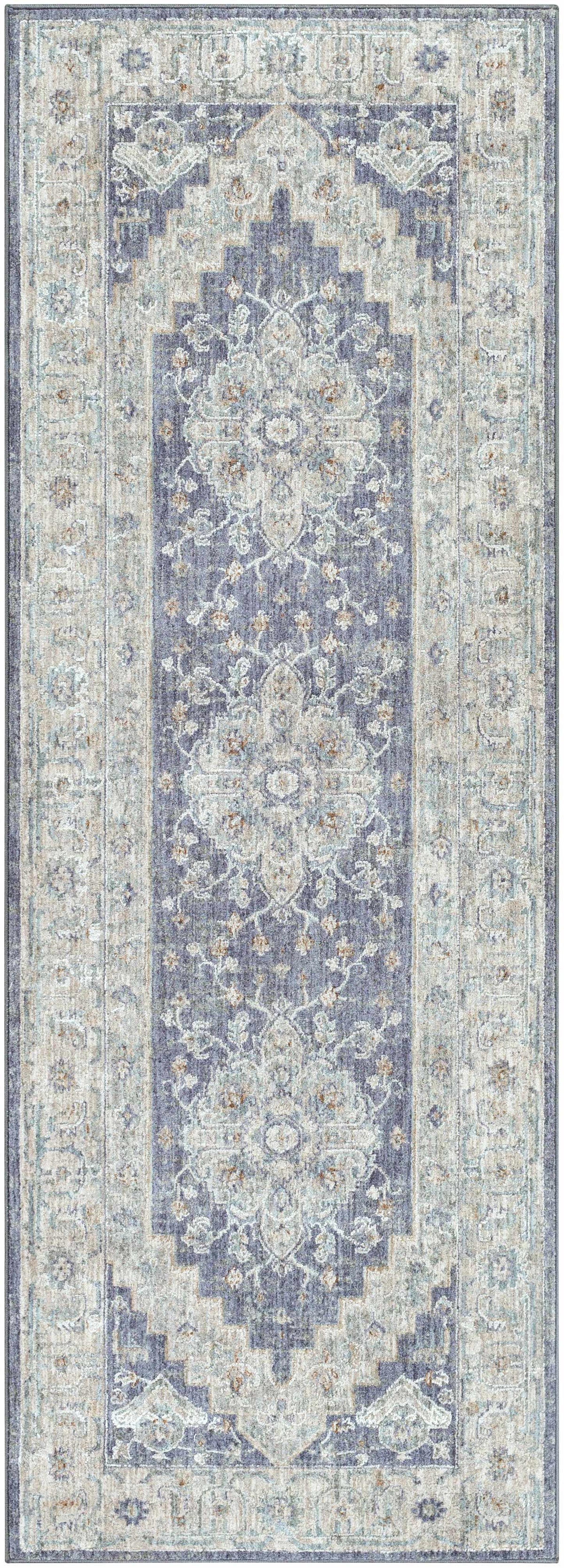 Sema Blue Medallion Rug, photo 10 of 15