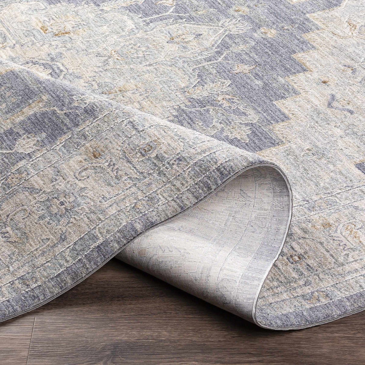 Sema Blue Medallion Rug, photo 5 of 15