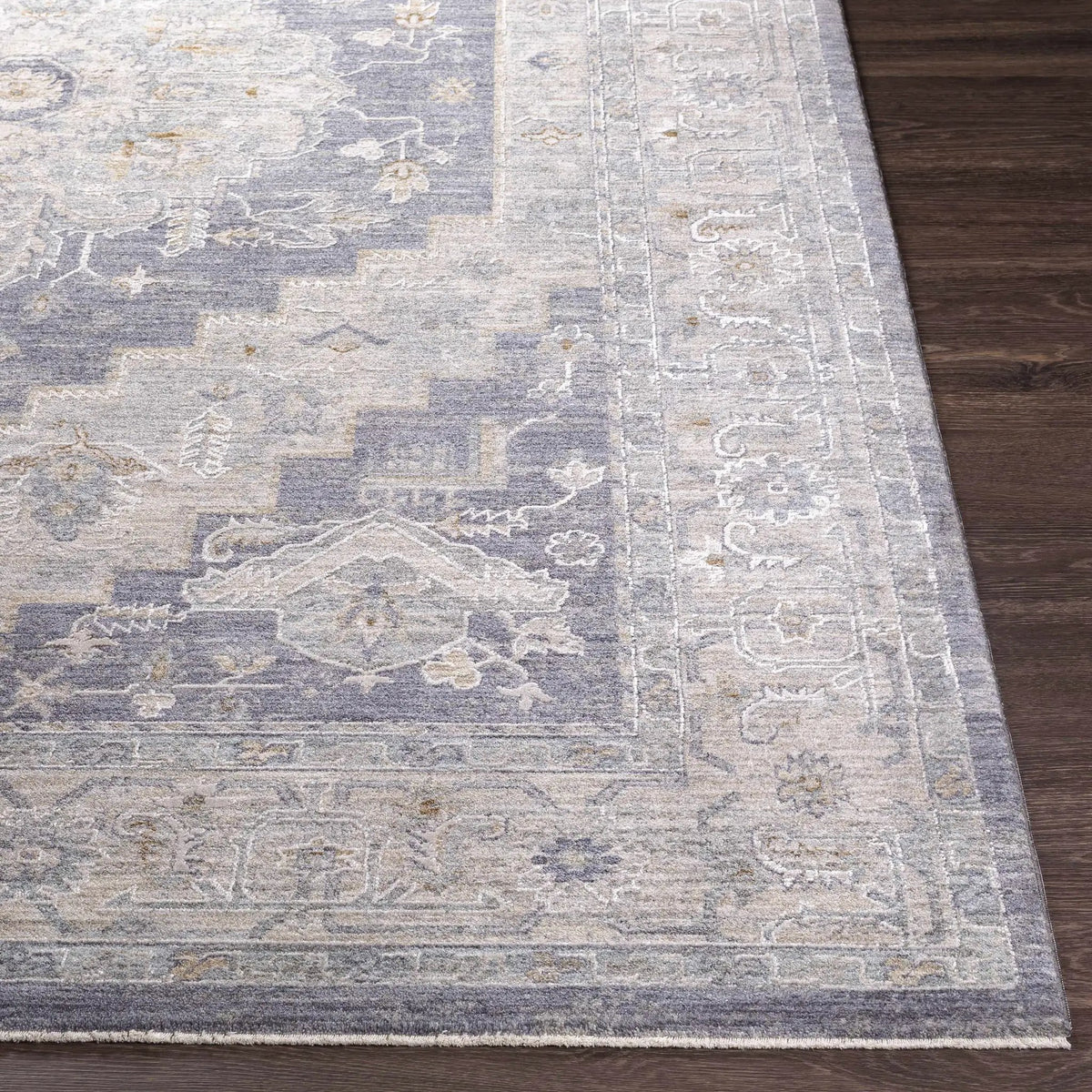 Sema Blue Medallion Rug, photo 11 of 15