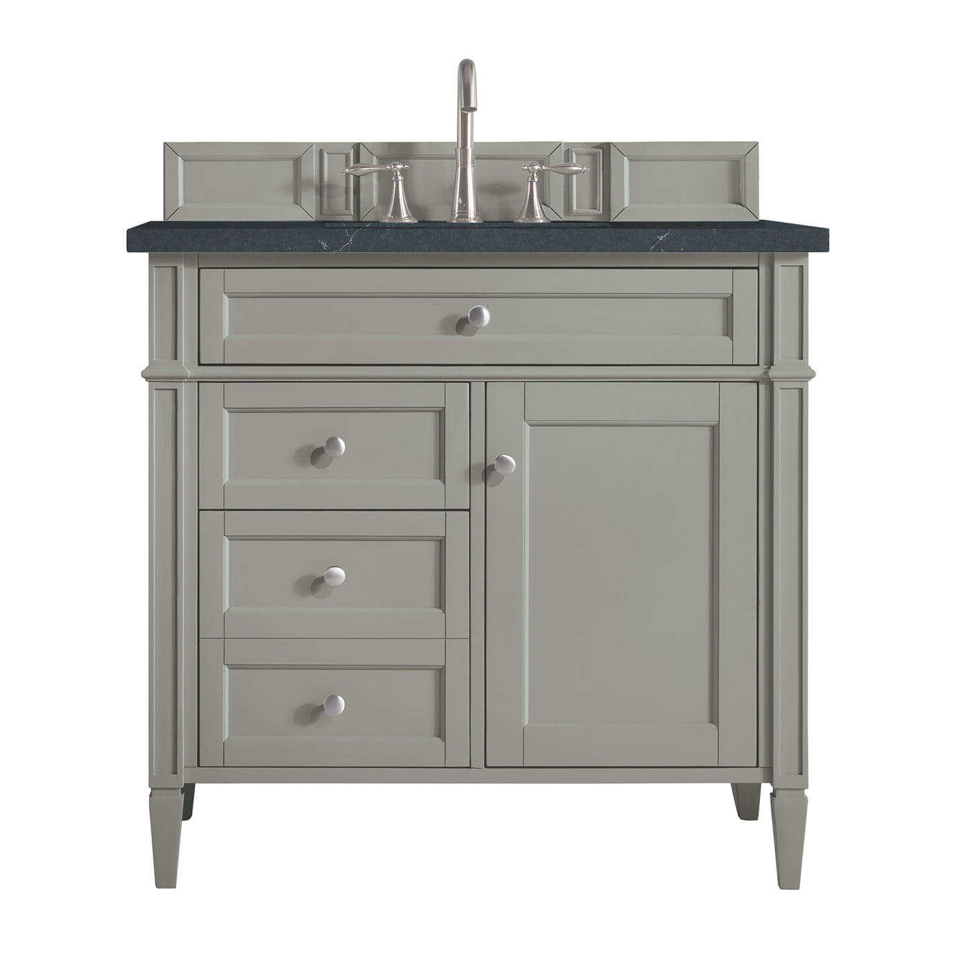James Martin Brittany 36" Single Bathroom Vanity, Urban Gray, view 25