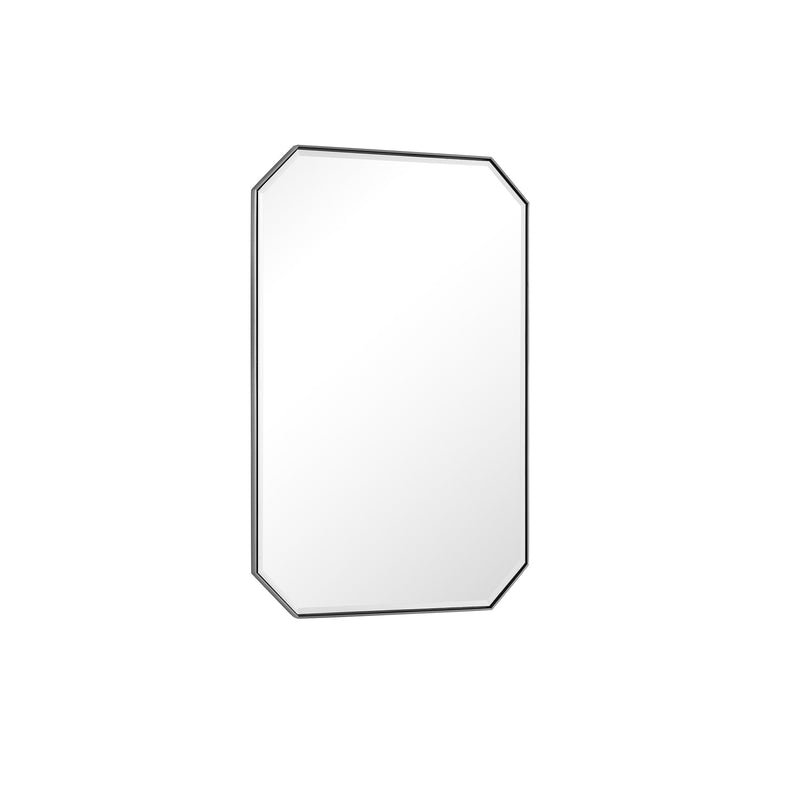 James Martin Rohe 24" Mirror, Satin Nickel, view 4