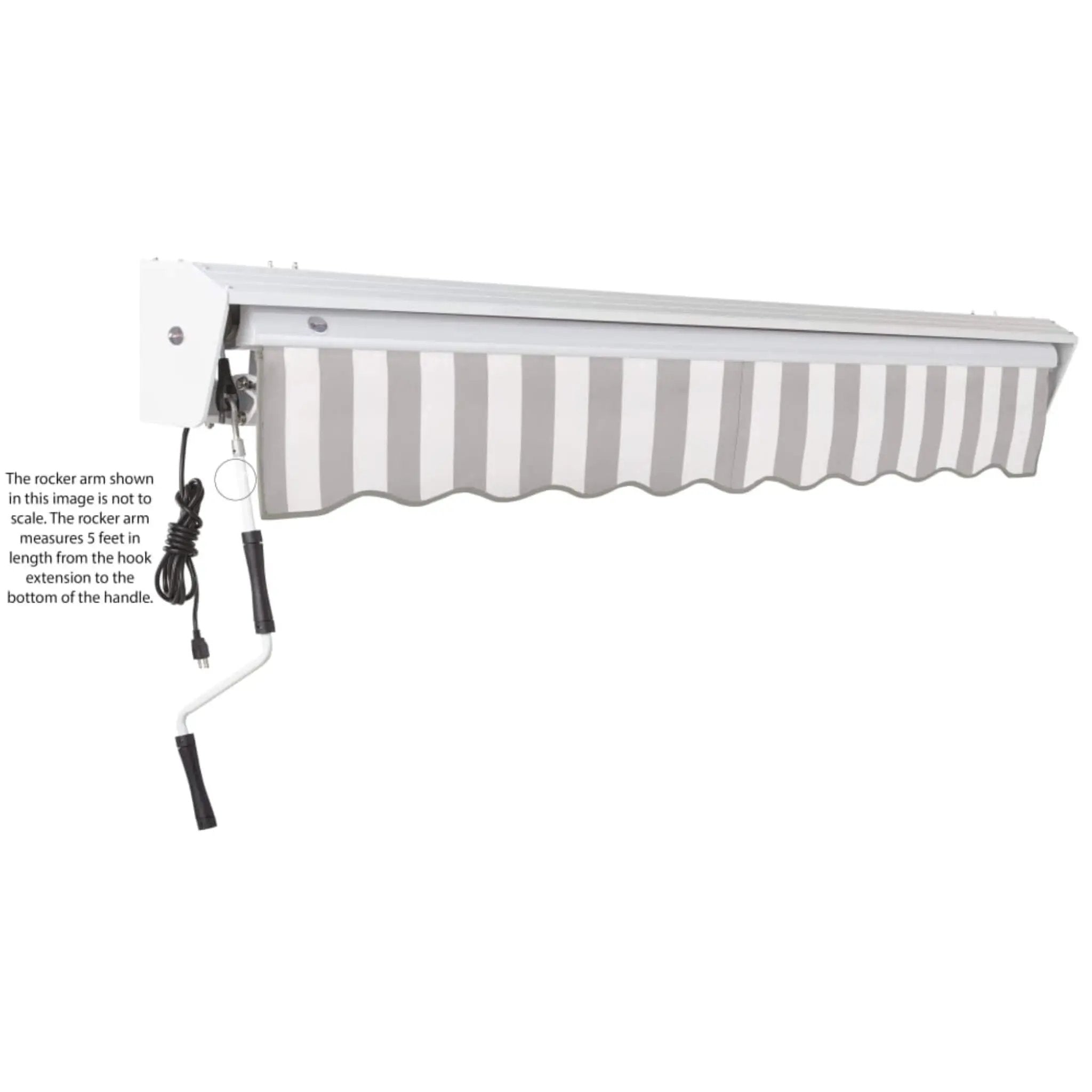 Awntech Destin Premium Retractable Patio Awning [Made-To-Order] (SAK74612) by SAKSBY WHOLESALE