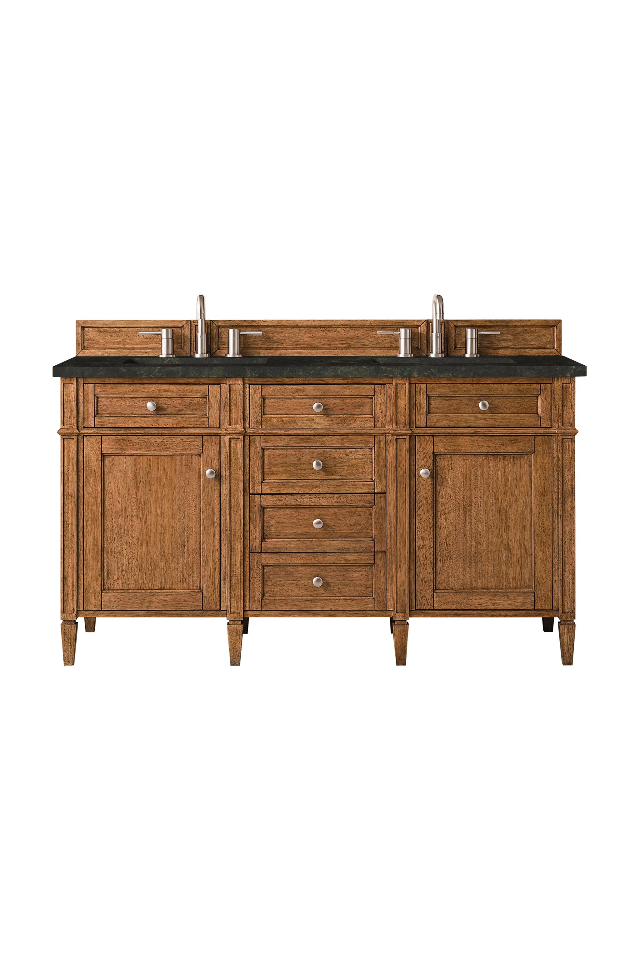 James Martin Brittany 60" Double Bathroom Vanity, Saddle Brown, view 30
