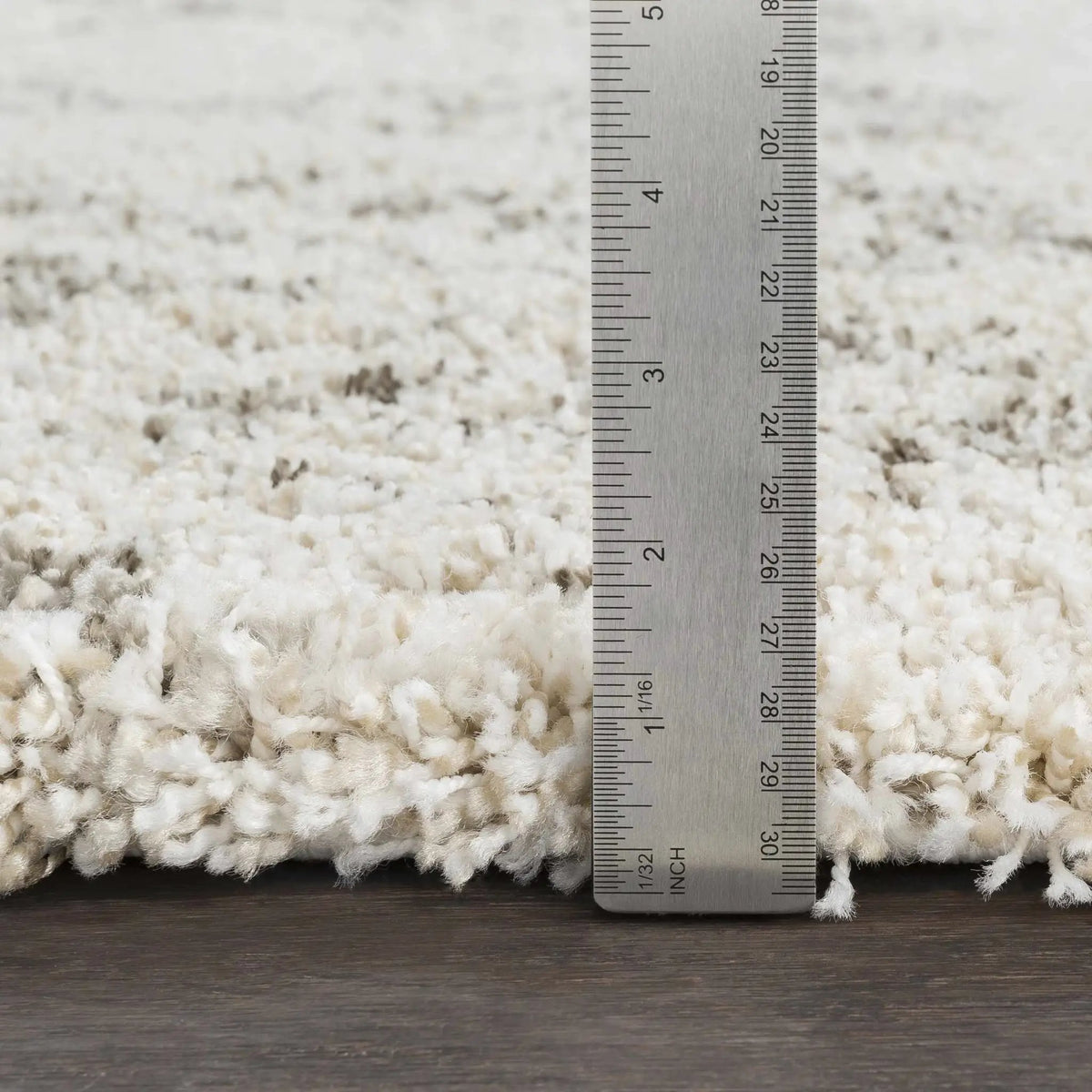 Aylett Beige Trellis Shag Rug - Clearance, photo 4 of 6