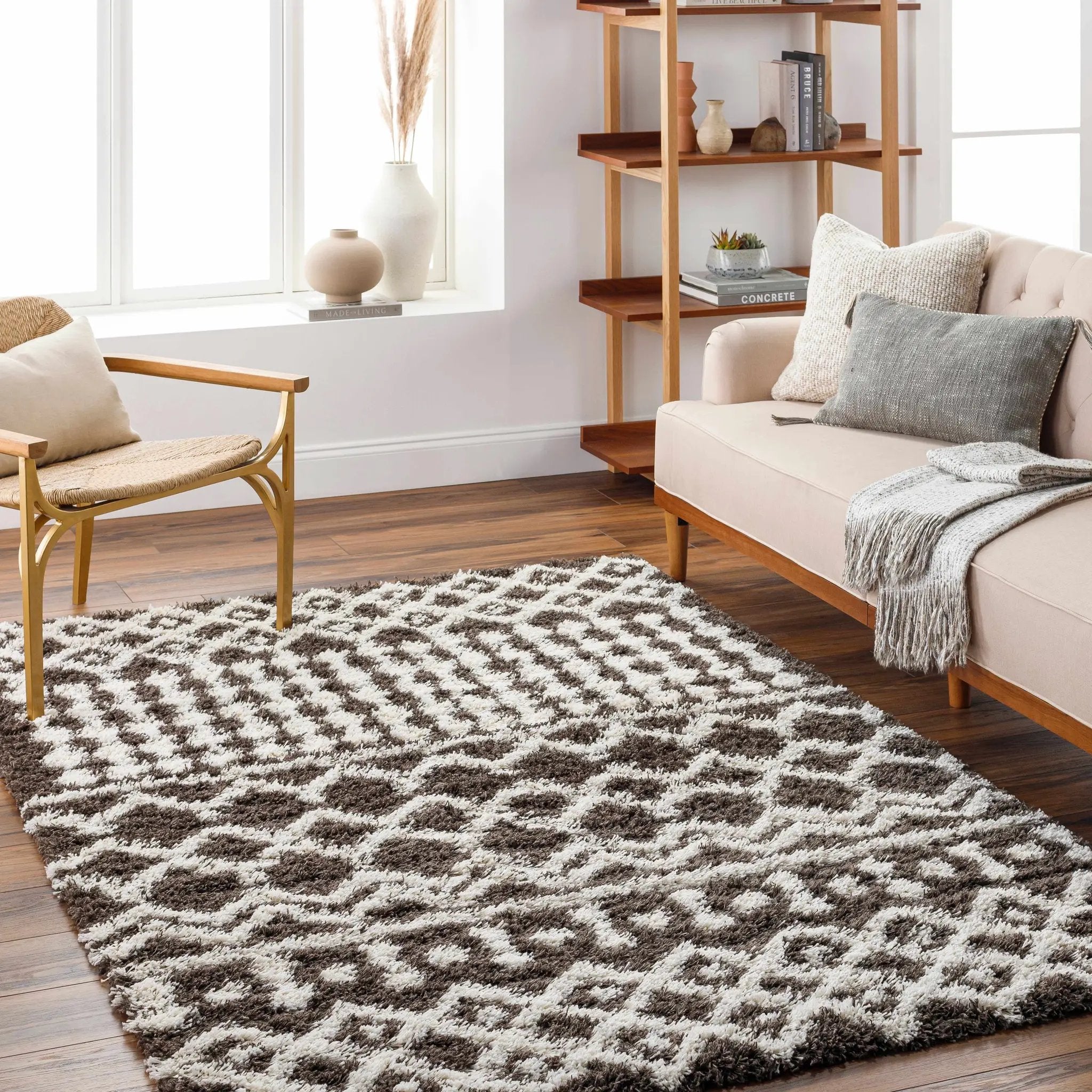 Aysel Shag Area Rug by Boutique Rugs