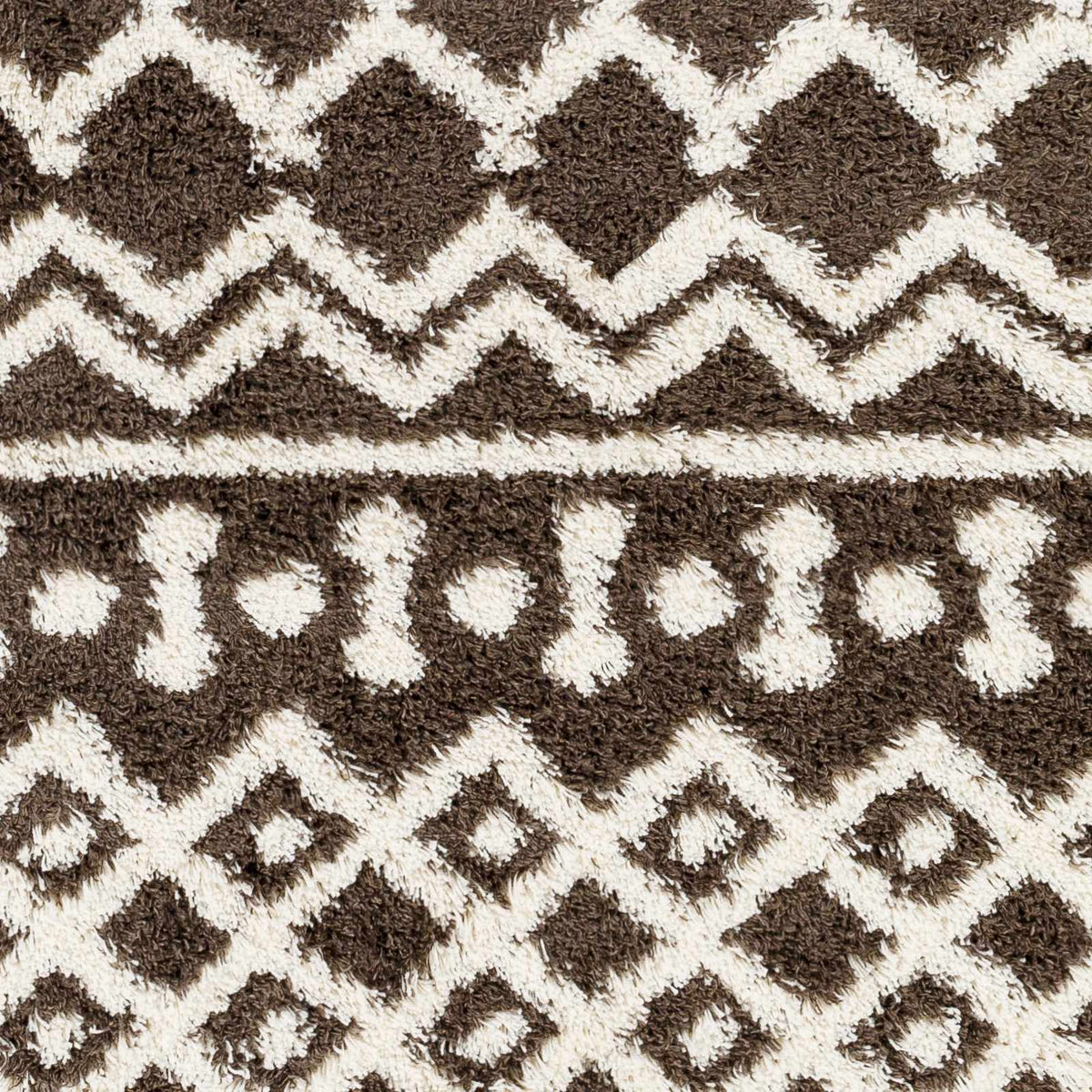 Aysel Shag Area Rug, sample swatch