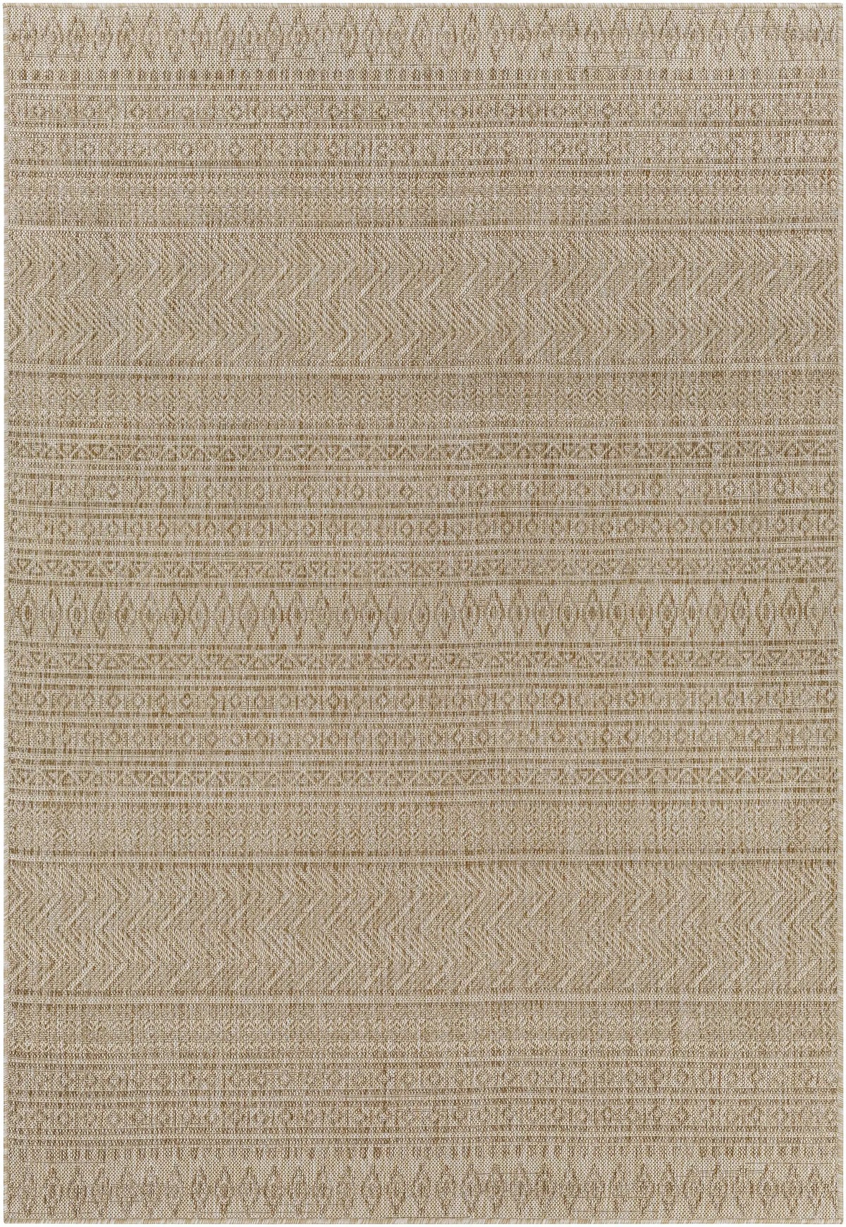 Madras Cream All Over Performance Outdoor Rug