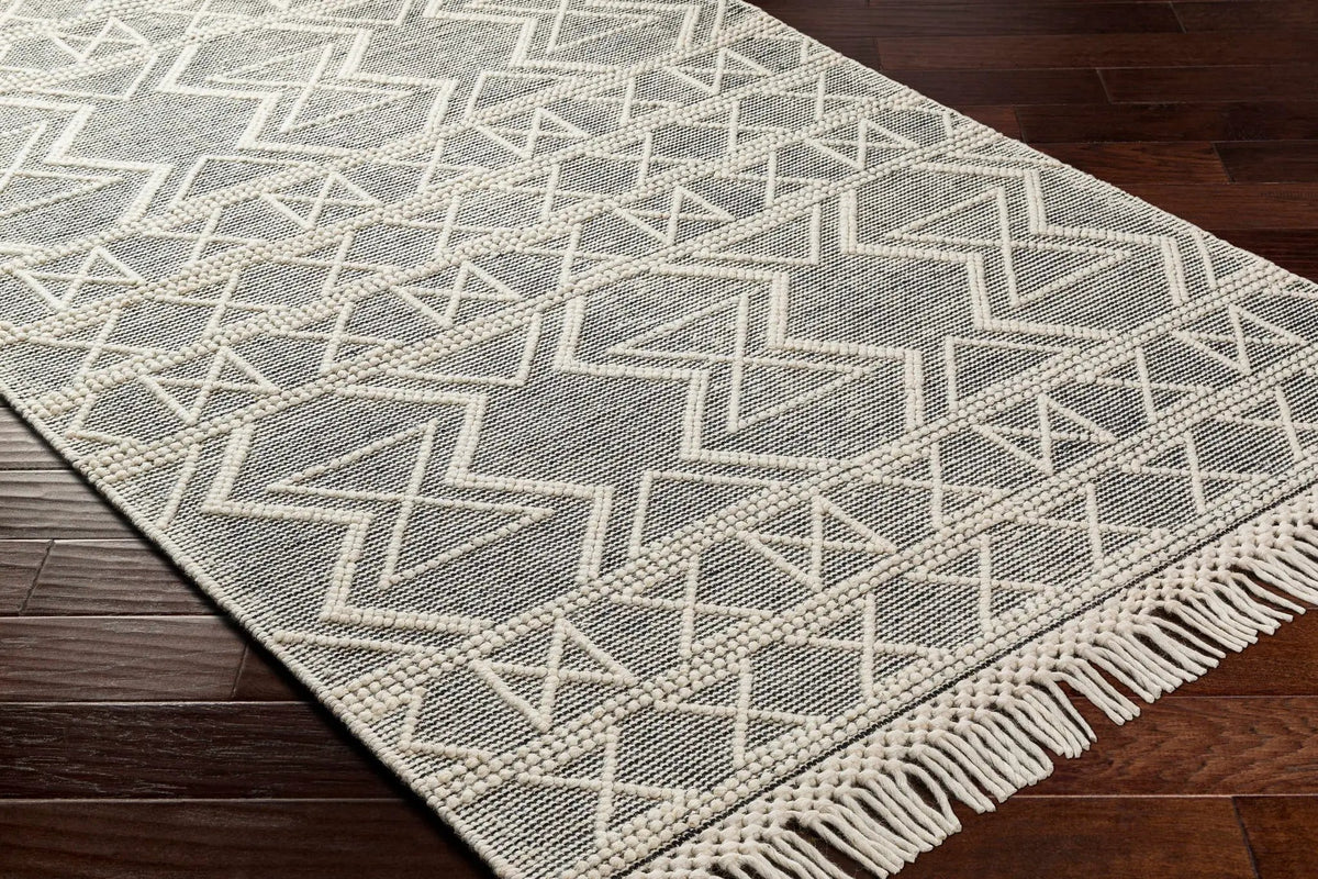 Aziel Wool Rug with Tassels - Clearance, photo 4 of 8