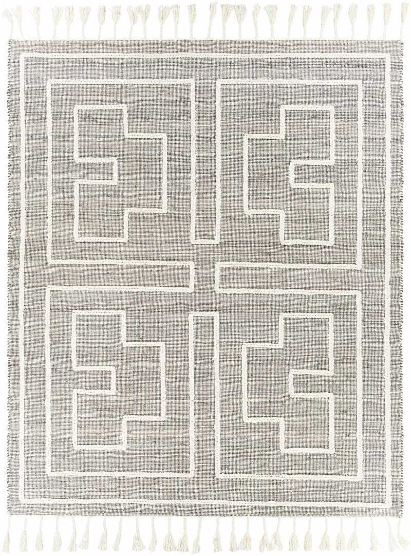 Azra Tasseled Jute&Wool Rug - Clearance by Boutique Rugs