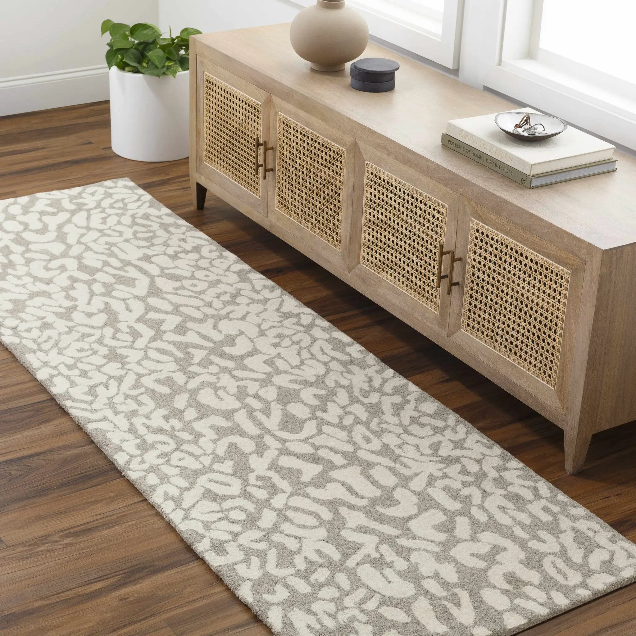 Azuka Leopard Print Area Rug - Clearance by Boutique Rugs