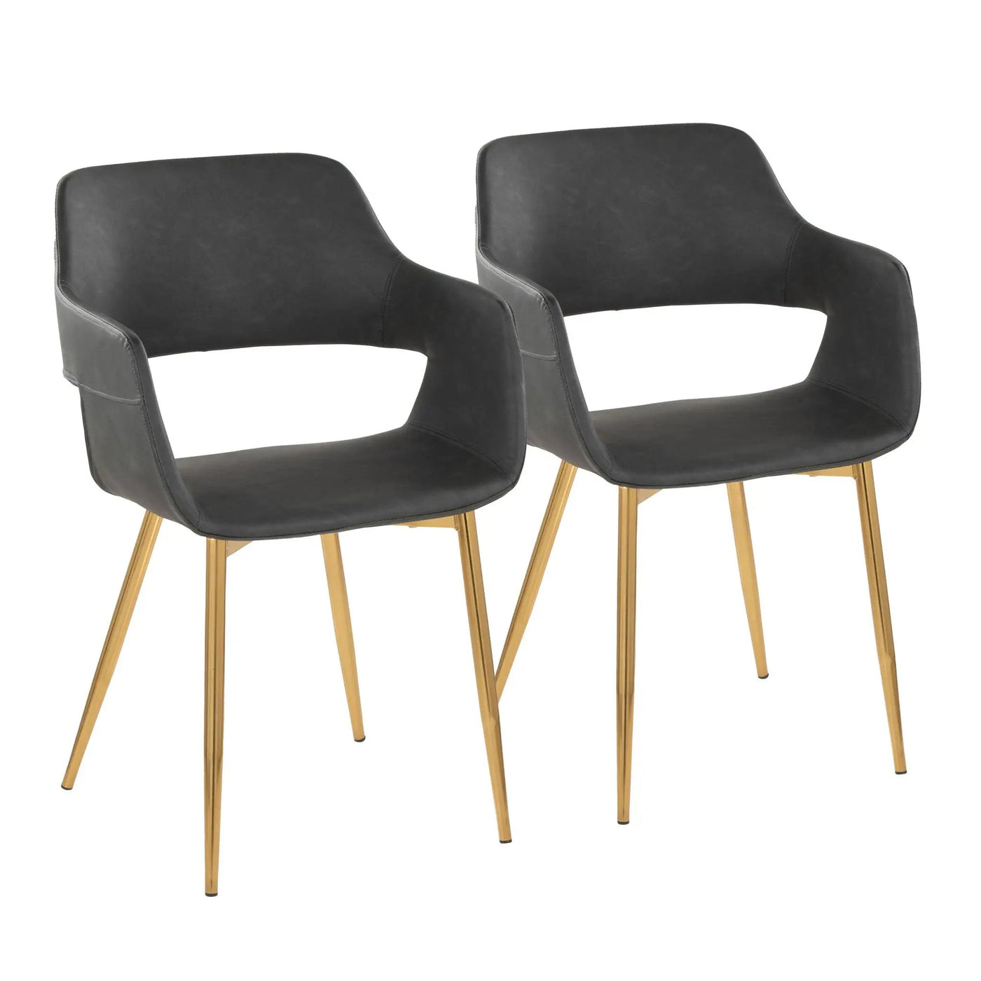 Margarite - Contemporary Versatile Dining Chair (Set of 2) by HouseOfZazla