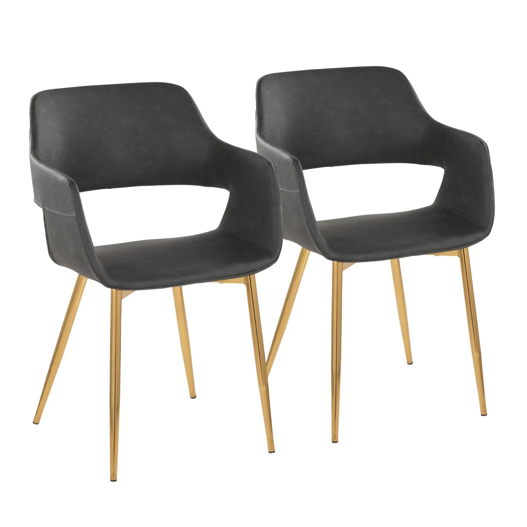 Margarite - Contemporary Versatile Dining Chair (Set of 2) by HouseOfZazla
