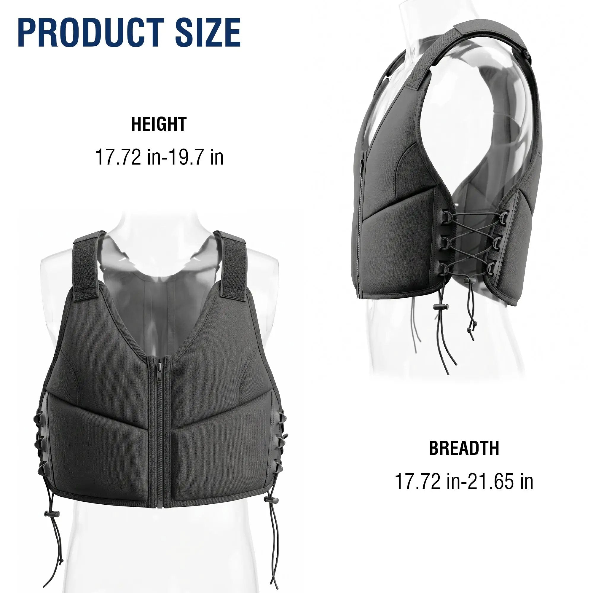 10LBS Adjustable Weighted Vest for Women by HouseOfZazla