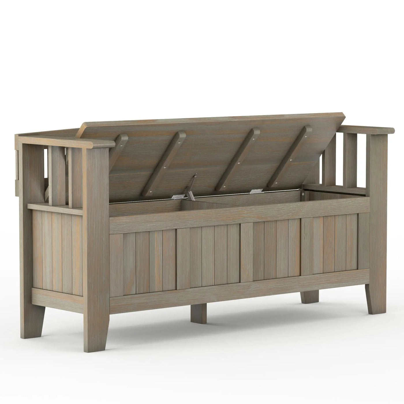 Acadian - Entryway Storage Bench, Handcrafted by HouseOfZazla